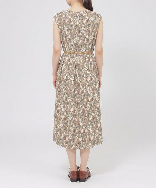 Paul Stuart / ポール・スチュアート ロング・マキシ丈ワンピース | 【Nikkei Magazine掲載】【ウォッシャブル】ペイズリー　ワンピース | 詳細8