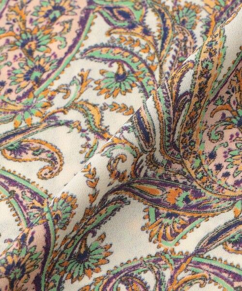 Paul Stuart / ポール・スチュアート ロング・マキシ丈ワンピース | 【Nikkei Magazine掲載】【ウォッシャブル】ペイズリー　ワンピース | 詳細12