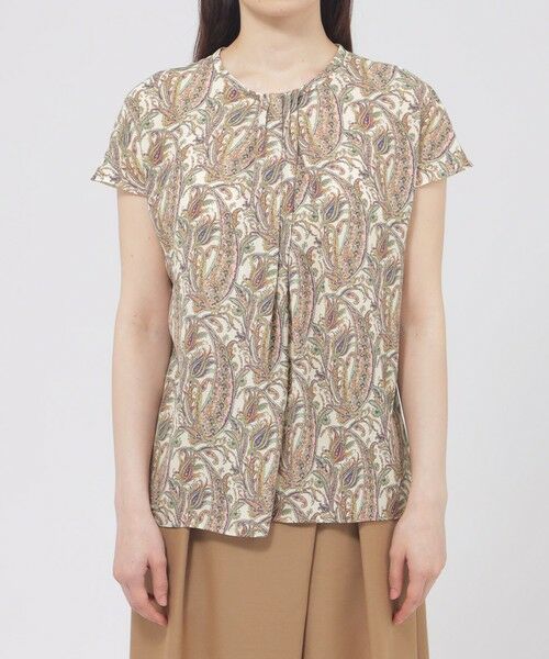 Paul Stuart / ポール・スチュアート シャツ・ブラウス | 【ウォッシャブル】ペイズリー　ブラウス | 詳細3