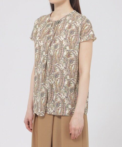 Paul Stuart / ポール・スチュアート シャツ・ブラウス | 【ウォッシャブル】ペイズリー　ブラウス | 詳細4