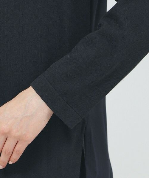 Paul Stuart / ポール・スチュアート ニット・セーター | 【ウォッシャブル/接触冷感/UV対策】シャイニーストレッチ/バックサテンアムンゼン　カーディガン | 詳細6