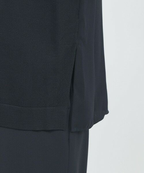 Paul Stuart / ポール・スチュアート ニット・セーター | 【ウォッシャブル/接触冷感/UV対策】シャイニーストレッチ/バックサテンアムンゼン　カーディガン | 詳細7