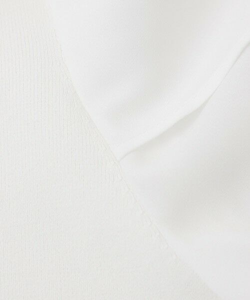 Paul Stuart / ポール・スチュアート ニット・セーター | 【ウォッシャブル/接触冷感/UV対策】シャイニーストレッチ/バックサテンアムンゼン　プルオーバー | 詳細8