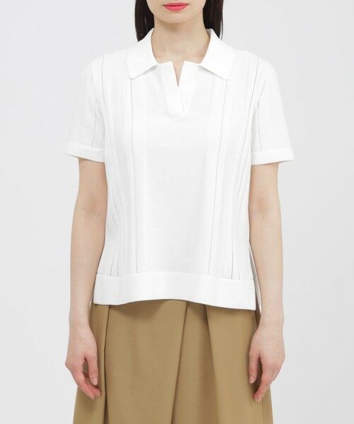 Paul Stuart / ポール・スチュアート ニット・セーター | 【予約販売/ウォッシャブル】ハイツイストコットン　プルオーバー | 詳細3