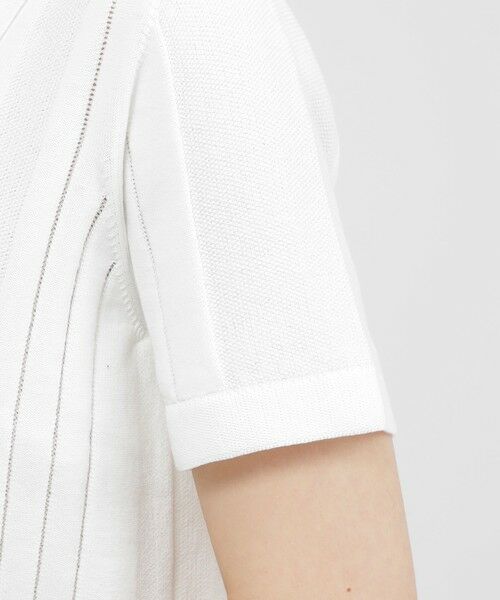 Paul Stuart / ポール・スチュアート ニット・セーター | 【予約販売/ウォッシャブル】ハイツイストコットン　プルオーバー | 詳細6