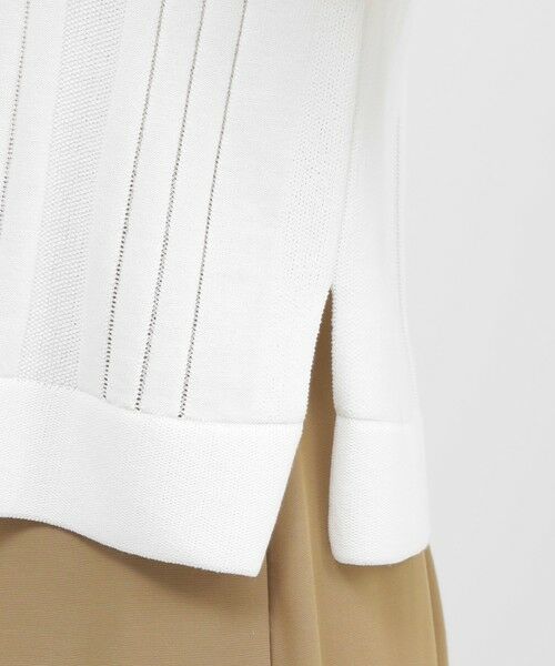 Paul Stuart / ポール・スチュアート ニット・セーター | 【予約販売/ウォッシャブル】ハイツイストコットン　プルオーバー | 詳細7