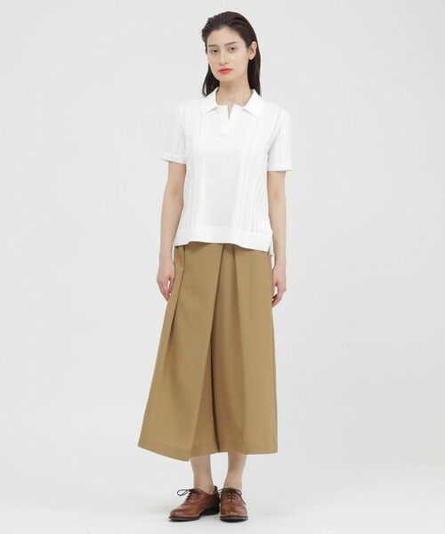 Paul Stuart / ポール・スチュアート ニット・セーター | 【予約販売/ウォッシャブル】ハイツイストコットン　プルオーバー | 詳細1