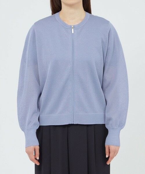 Paul Stuart / ポール・スチュアート ニット・セーター | 【WEB・一部店舗限定】【ウォッシャブル】シアーニット　カーディガン | 詳細4