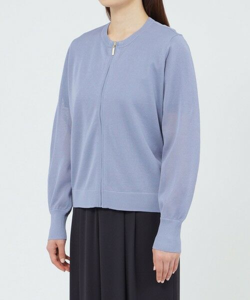 Paul Stuart / ポール・スチュアート ニット・セーター | 【WEB・一部店舗限定】【ウォッシャブル】シアーニット　カーディガン | 詳細5