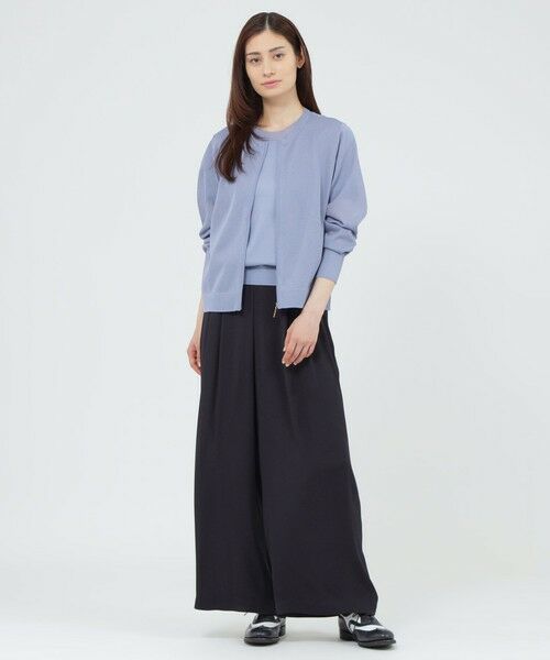 Paul Stuart / ポール・スチュアート ニット・セーター | 【WEB・一部店舗限定】【ウォッシャブル】シアーニット　プルオーバー | 詳細4