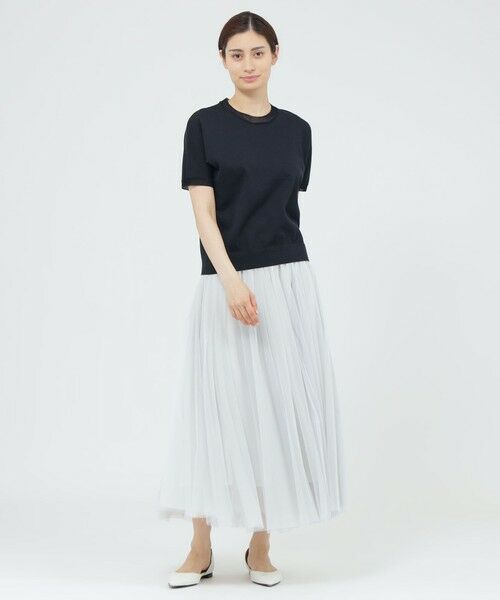 Paul Stuart / ポール・スチュアート ニット・セーター | 【WEB・一部店舗限定】【ウォッシャブル】シアーニット　プルオーバー | 詳細5