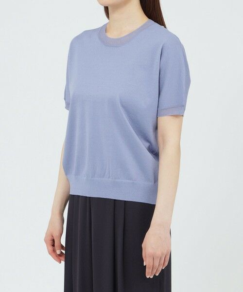 Paul Stuart / ポール・スチュアート ニット・セーター | 【WEB・一部店舗限定】【ウォッシャブル】シアーニット　プルオーバー | 詳細9