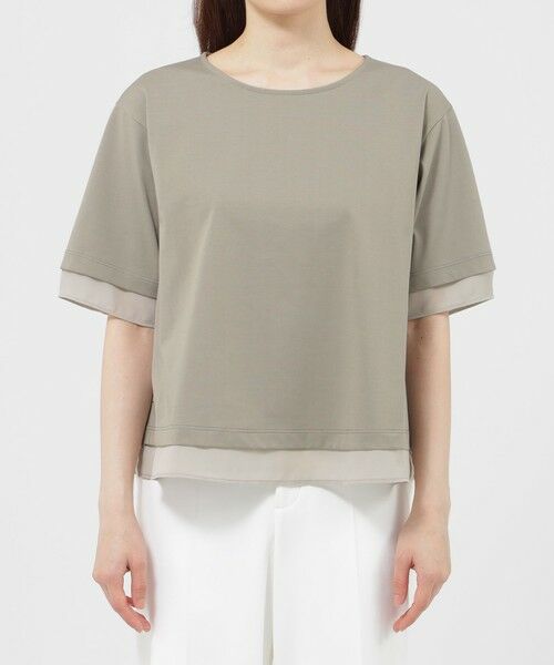 Paul Stuart / ポール・スチュアート カットソー | 【ウォッシャブル】ハイゲージ天竺　プルオーバー | 詳細5