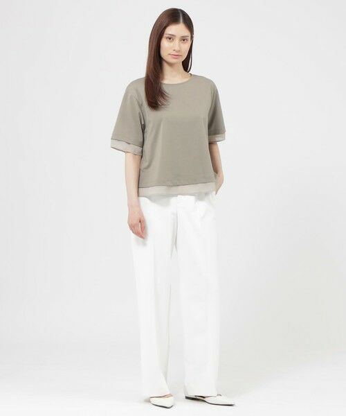 Paul Stuart / ポール・スチュアート カットソー | 【ウォッシャブル】ハイゲージ天竺　プルオーバー | 詳細3