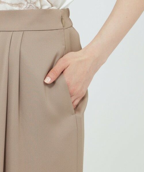 Paul Stuart / ポール・スチュアート パンツ | 【WEB・一部店舗限定】【ウォッシャブル/防しわ性】バックサテンジョーゼット　パンツ | 詳細7