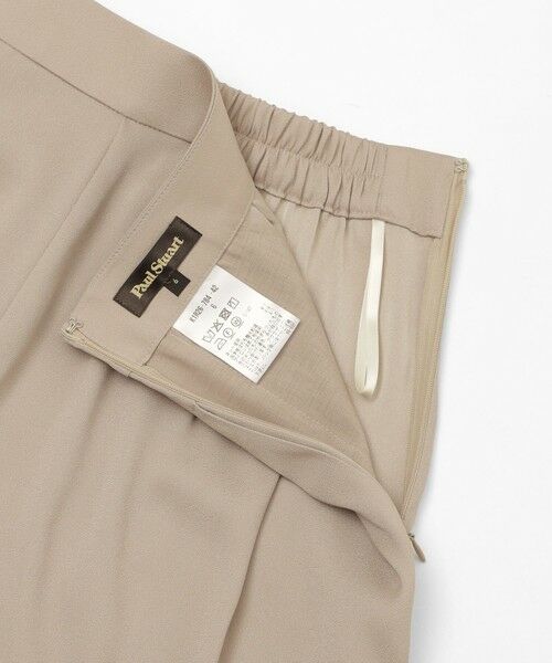 Paul Stuart / ポール・スチュアート パンツ | 【WEB・一部店舗限定】【ウォッシャブル/防しわ性】バックサテンジョーゼット　パンツ | 詳細8