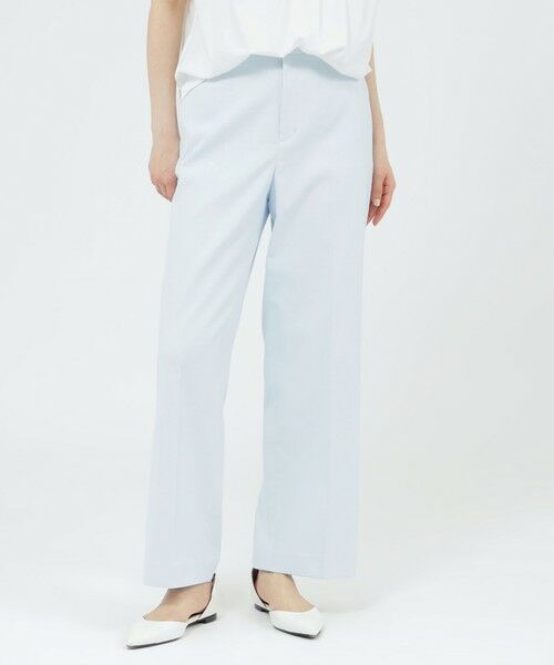 Paul Stuart / ポール・スチュアート パンツ | 【WEB・一部店舗限定/ウォッシャブル】ドライオックス　パンツ（サックス）