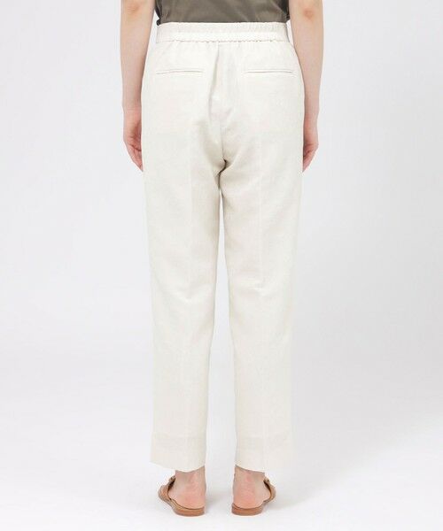 Paul Stuart / ポール・スチュアート パンツ | 【ウォッシャブル】リネンライクストレッチジャカード　パンツ | 詳細5
