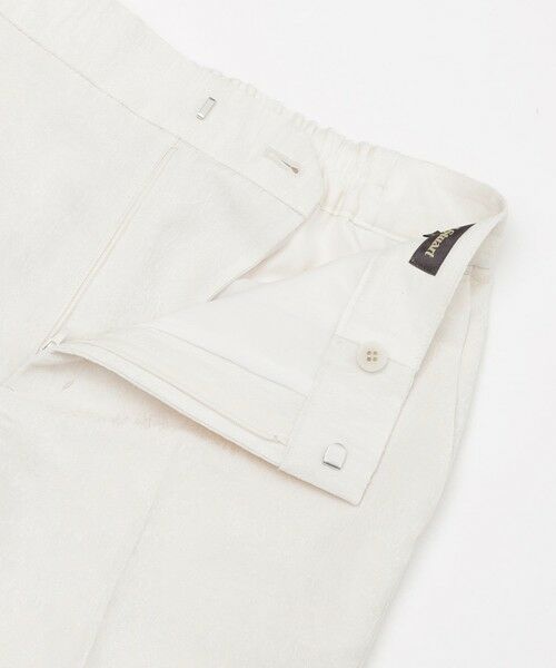 Paul Stuart / ポール・スチュアート パンツ | 【ウォッシャブル】リネンライクストレッチジャカード　パンツ | 詳細8