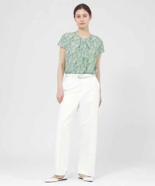 Paul Stuart / ポール・スチュアート パンツ | 【ウォッシャブル/防しわ性/UV対策/接触冷感】ネオオックスストレッチ　パンツ | 詳細1