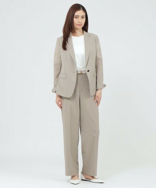 Paul Stuart / ポール・スチュアート パンツ | 【ウォッシャブル/防しわ性】ブリーザブルウーステッド　パンツ | 詳細1