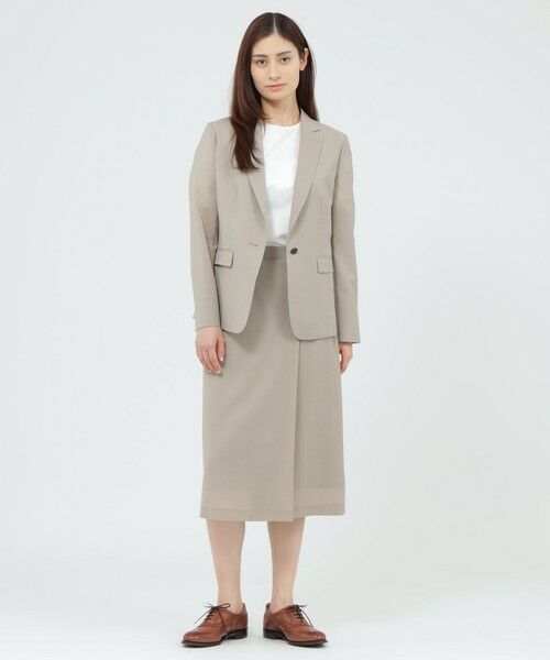 Paul Stuart / ポール・スチュアート スカート | 【ウォッシャブル/防しわ性】ブリーザブルウーステッド　スカート | 詳細1