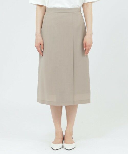 Paul Stuart / ポール・スチュアート スカート | 【ウォッシャブル/防しわ性】ブリーザブルウーステッド　スカート | 詳細2