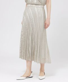 Paul Stuart / ポール・スチュアート スカート | 【eclat掲載】【予約販売/ウォッシャブル】シアーストライプスクエアプリント　スカート