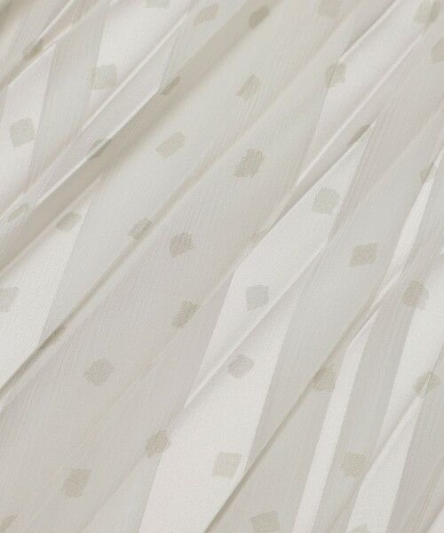 Paul Stuart / ポール・スチュアート スカート | 【eclat掲載】【予約販売/ウォッシャブル】シアーストライプスクエアプリント　スカート | 詳細7