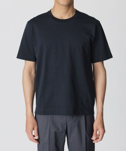 Paul Stuart / ポール・スチュアート カットソー | 【WEB・一部店舗限定】ストライプサッカージャージー半袖Tシャツ | 詳細3