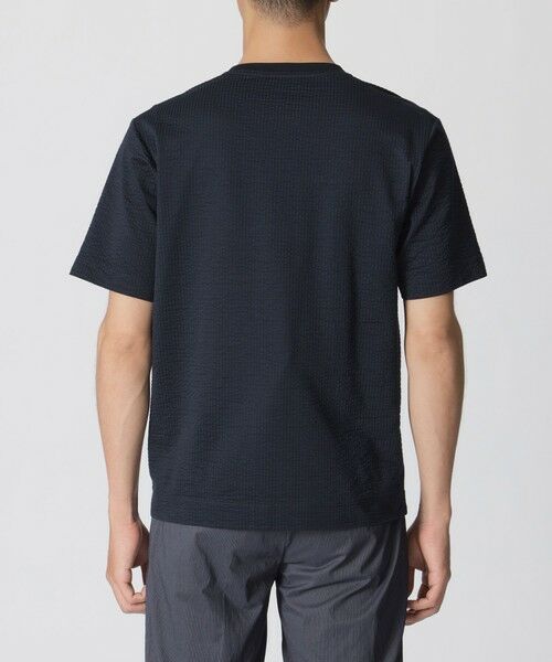 Paul Stuart / ポール・スチュアート カットソー | 【WEB・一部店舗限定】ストライプサッカージャージー半袖Tシャツ | 詳細5