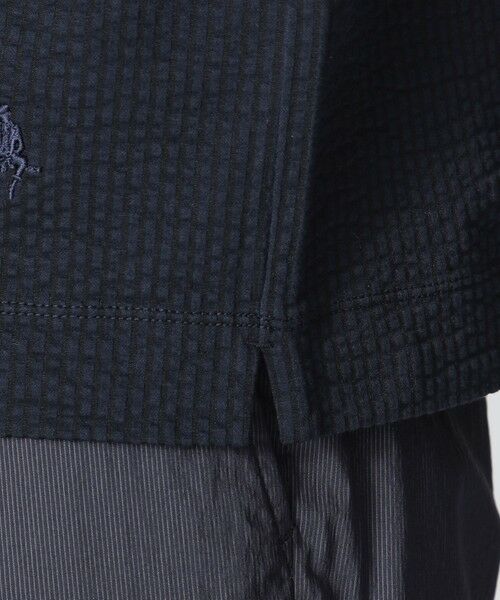 Paul Stuart / ポール・スチュアート カットソー | 【WEB・一部店舗限定】ストライプサッカージャージー半袖Tシャツ | 詳細7