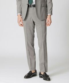 Paul Stuart / ポール・スチュアート その他パンツ | 【Nikkei magazine掲載】【STUART’S TRAVELER】フロータブル・シアミニギンガムチェックトラウザーズ／セットアップ着用可能
