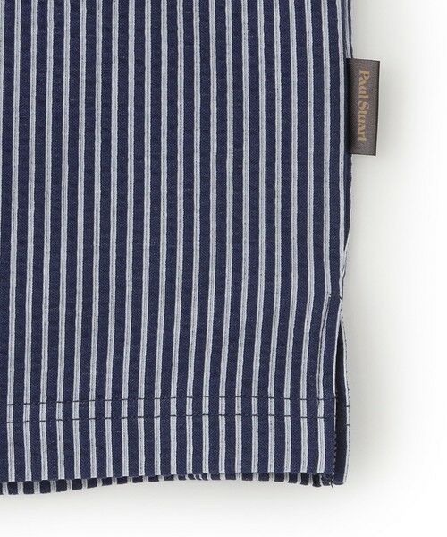 Paul Stuart / ポール・スチュアート 服飾雑貨 | 【WEB・一部店舗限定】ニットサッカーストライプ ロングシャツ×ロングパンツセットアップ | 詳細5