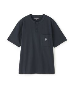 Paul Stuart / ポール・スチュアート 服飾雑貨 | 【WEB・一部店舗限定】鹿の子ムジ 半袖ヘンリーネックTシャツ/セットアップ着用可能