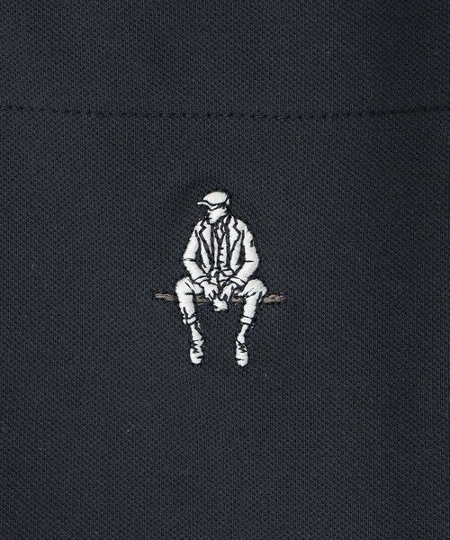 Paul Stuart / ポール・スチュアート 服飾雑貨 | 【WEB・一部店舗限定】鹿の子ムジ 半袖ヘンリーネックTシャツ/セットアップ着用可能 | 詳細6