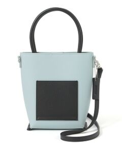 Paul Stuart / ポール・スチュアート バッグ | 【WEB・一部店舗限定】レザーポケットミニトート