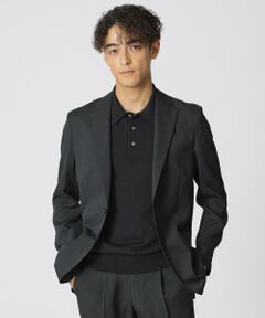 Paul Stuart / ポール・スチュアート その他アウター | 【WEB・一部店舗限定】中空ツイルサッカーストライプジャケット/セットアップ着用可能