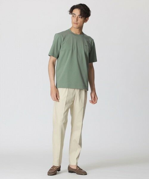 Paul Stuart / ポール・スチュアート カットソー | 【抗菌防臭/ウォッシャブル/WEB先行】プラチナポンチ 半袖Tシャツ | 詳細4