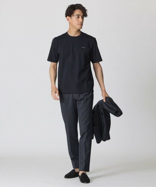 Paul Stuart / ポール・スチュアート カットソー | 【抗菌防臭/ウォッシャブル/WEB先行】プラチナポンチ 半袖Tシャツ | 詳細2