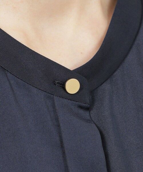 Paul Stuart / ポール・スチュアート シャツ・ブラウス | 【ウォッシャブル】ロイヤルサテン　ブラウス | 詳細5