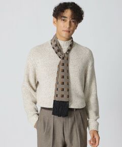 Paul Stuart / ポール・スチュアート ニット・セーター | 【COLLECTION LINE】メリノエアースラブ/モックネック