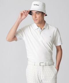 Paul Stuart / ポール・スチュアート カットソー | 【GOLF Men’s/吸水速乾/UVカット/保型性/イージーケア】PSアイコニックロゴ半袖ポロシャツ