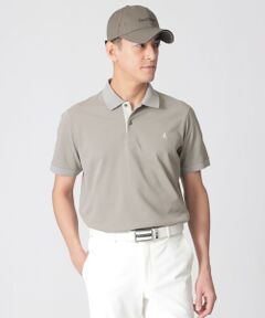 Paul Stuart / ポール・スチュアート カットソー | 【GOLF Men’s/吸水速乾/UVカット/保型性/イージーケア】PSアイコニックロゴ半袖ポロシャツ