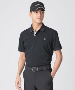 Paul Stuart / ポール・スチュアート カットソー | 【GOLF Men’s/吸水速乾/UVカット/保型性/イージーケア】PSアイコニックロゴ半袖ポロシャツ