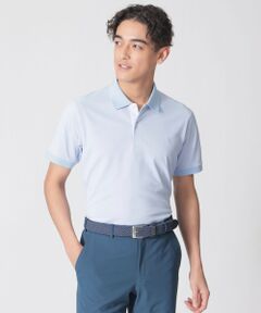 Paul Stuart / ポール・スチュアート カットソー | 【GOLF Men’s/吸水速乾/UVカット/保型性/イージーケア】PSアイコニックロゴ半袖ポロシャツ