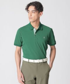 Paul Stuart / ポール・スチュアート カットソー | 【GOLF Men’s/吸水速乾/UVカット/保型性/イージーケア】PSアイコニックロゴ半袖ポロシャツ