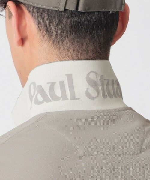 Paul Stuart / ポール・スチュアート カットソー | 【GOLF Men’s/吸水速乾/UVカット/保型性/イージーケア】PSアイコニックロゴ半袖ポロシャツ | 詳細17