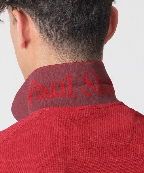 Paul Stuart / ポール・スチュアート カットソー | 【GOLF Men’s/吸水速乾/UVカット/保型性/イージーケア】PSアイコニックロゴ半袖ポロシャツ | 詳細19
