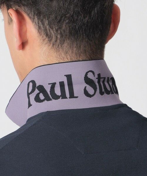 Paul Stuart / ポール・スチュアート カットソー | 【GOLF Men’s/吸水速乾/UVカット/保型性/イージーケア】PSアイコニックロゴ半袖ポロシャツ | 詳細21